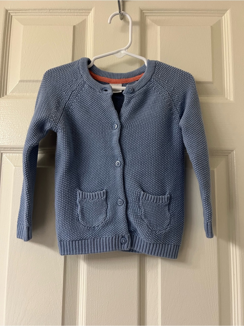 Blue Knit Cardigan 12-18M